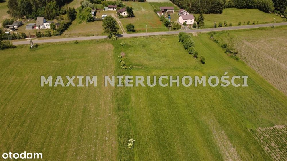 Duża działka inwestycyjna 0,62 ha pod 4 domy