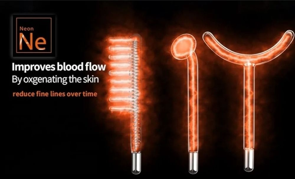 Profesjonalna Maszyna do pielegnacji skóry 6 Elektrod Neon/Argon