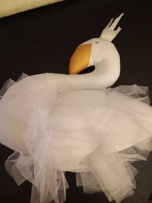 Boneco cisne - trabalho artesanal