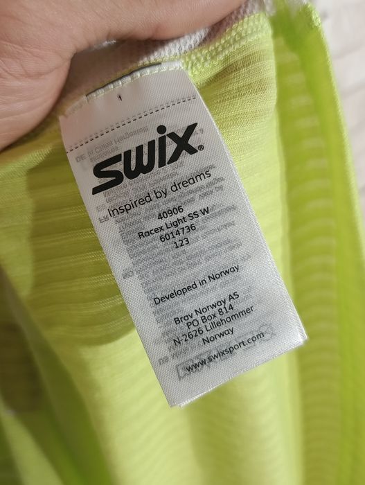 Damska koszulka szybkoschnąca Swix RaceX Light roz.M