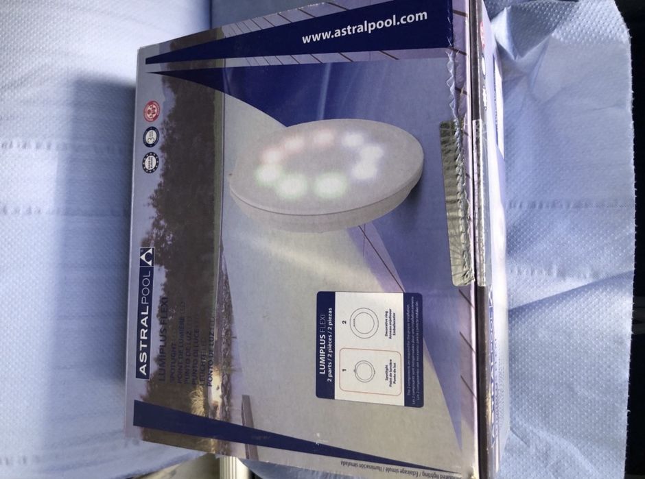 Lampadas led  para piscinas novas