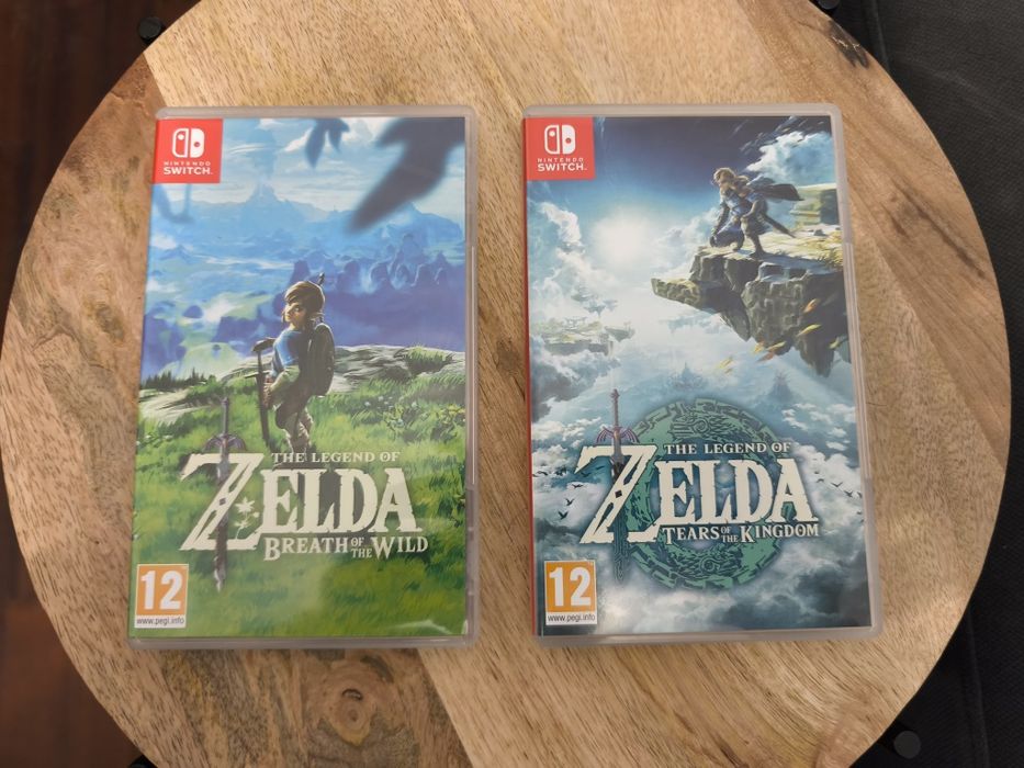 Legend of Zelda BOTW e TOTK Switch