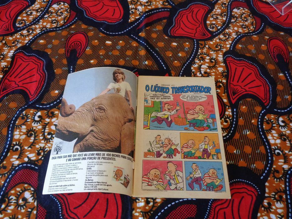 Cebolinha. Números 7 e 19. Editora Abril. Portes Incluídos.