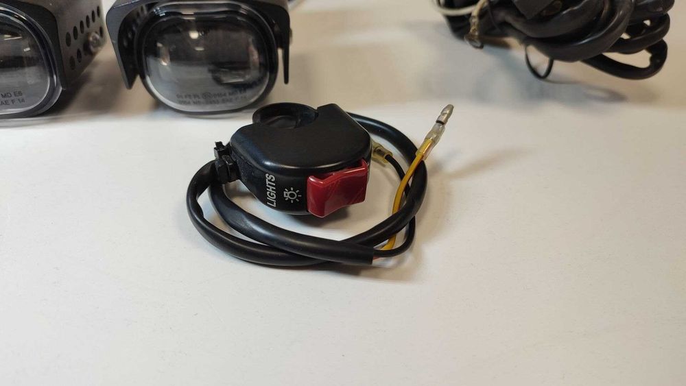 Reflektory Lightbary H3 homologacja E11 02B przeciwmgłowe do motocykla