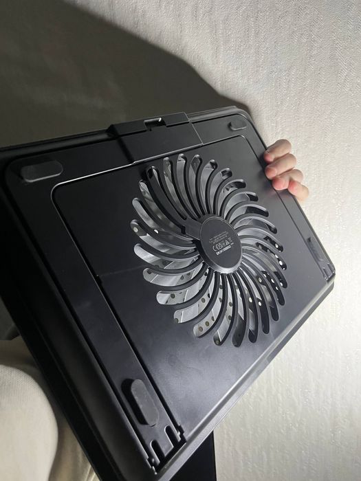 Підставка для ноутбука Trust Exto Laptop Cooling Stand Eco Gray