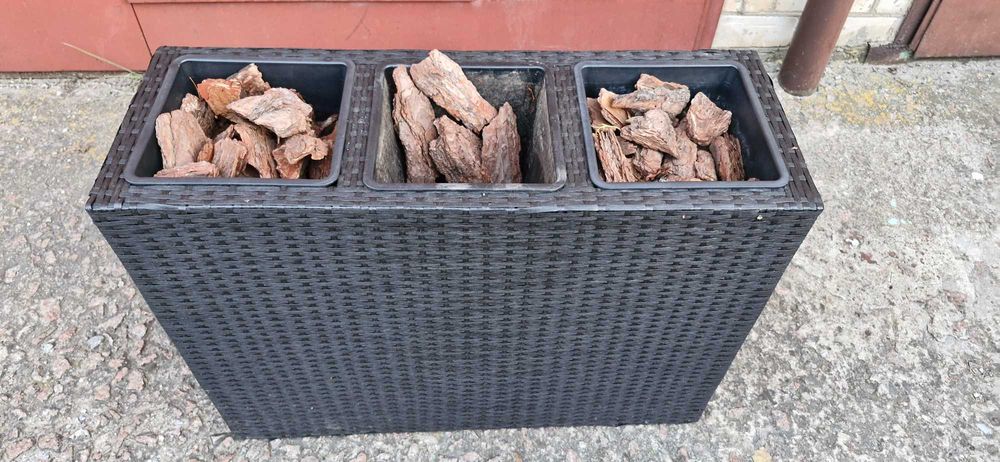 Горщик Stokkand 30х83х60 сірий