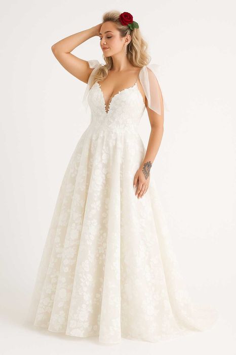 Suknia ślubna IVORY GOLD, rozmiar M/L