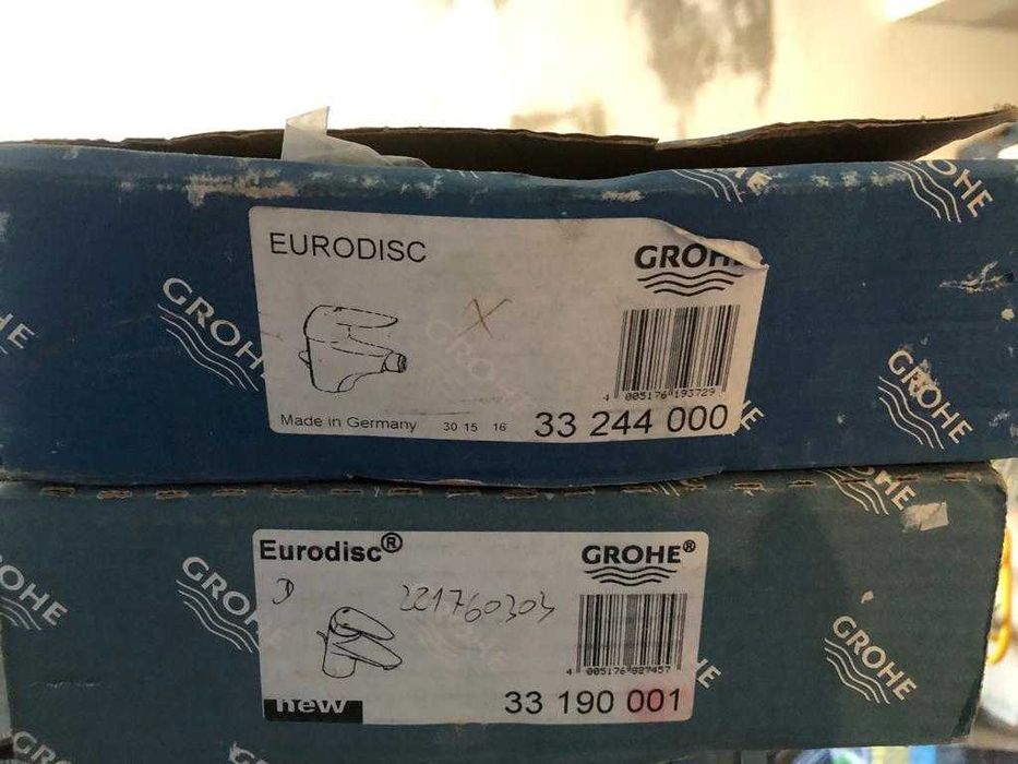 Grohe eurodisc lavatório e bidé novo