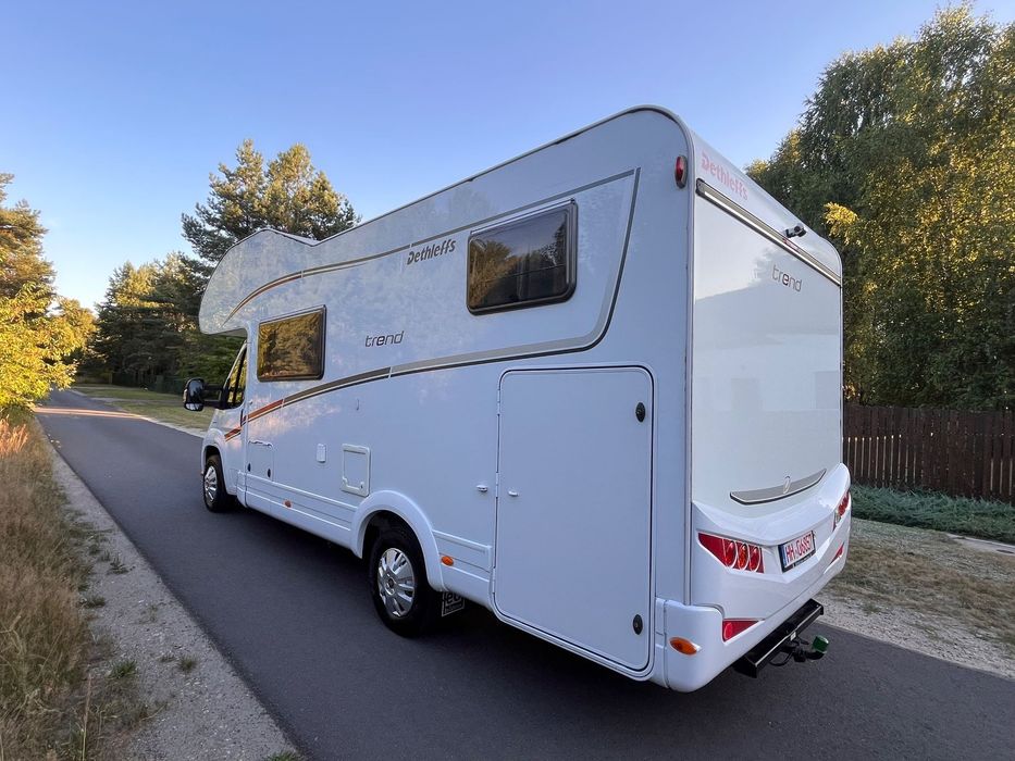 Fiat Dethleffs  Trend A 6977 6 Os Automat  2.3 150 KM Automat 2 x Klima Solar Toaleta Markiza Prysznic Ładny Stan