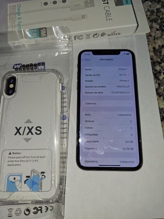 Iphone x 64g bom