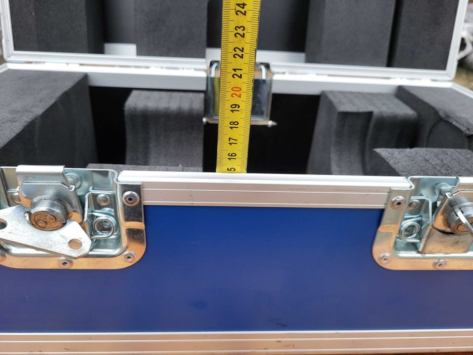 50x22x23 flightcase case KUFEREK skrzynia kablarka FAKTURA
