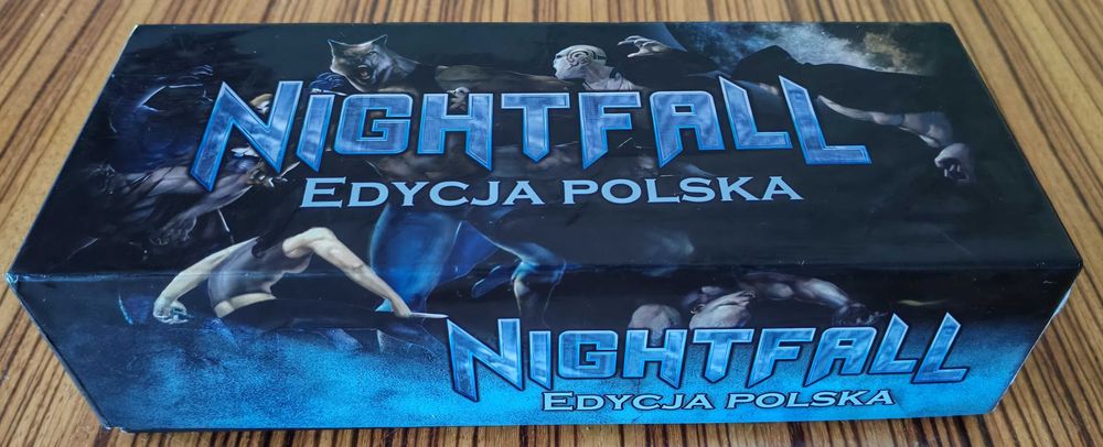 Gra karciana NightFall Edycja Polska plus dodatkowe 24 karty