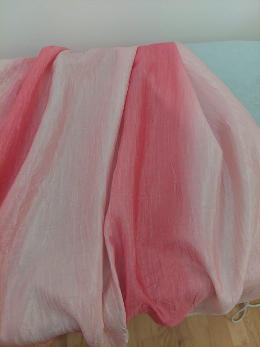 Zasłony różowe 4 sztuki 140x257