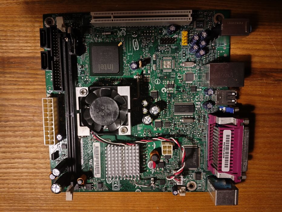 Материнська плата Intel D945GCLF (Mini-ITX) + процесор Intel Atom