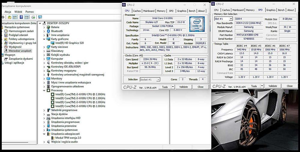 Ideapad Lenovo  i3  6gen biznesowy 1.4,1 cala podświetlana klawiatura