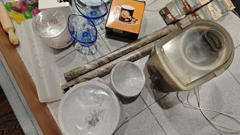 Conjunto de utensílios de cozinha