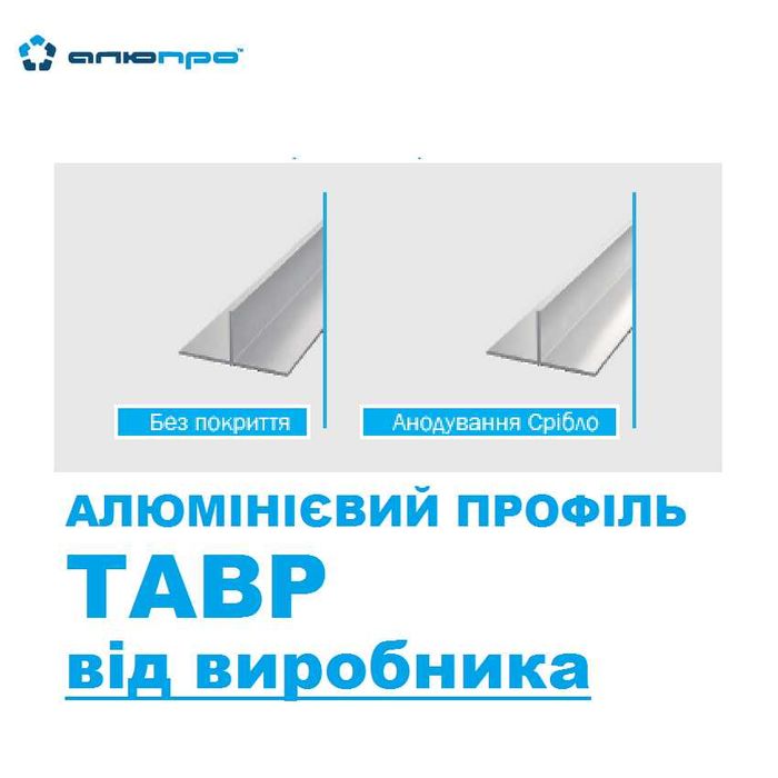 Алюмінієвий профіль труба кутник пруток смуга тавр швелер пороги LED