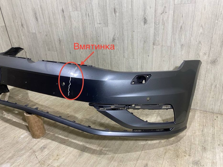 Бампер передний VW Golf 7 // 2017 2018 2019 2020 г. //