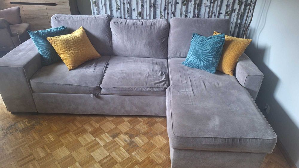 Narożnik z funkcją spania