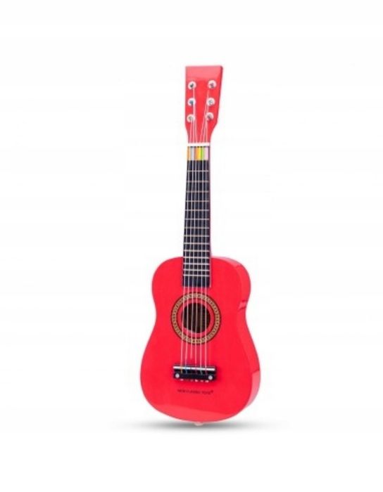 Gitara dla dzieci New Classic Toys czerwona