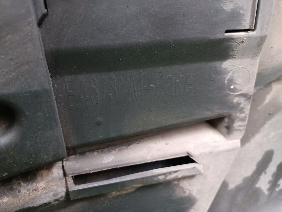 Para choques traseiro pack M original para bmw E46 touring impecável