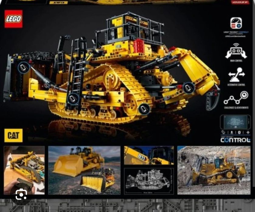 LEGO Technic 42131 Sterowany przez aplikację buldożer CAT D11