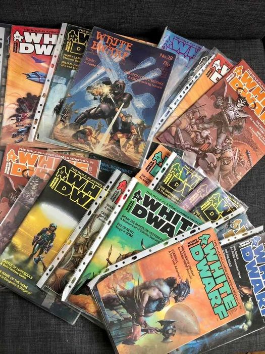 Magazyny White Dwarf - kolekcja - dobry stan