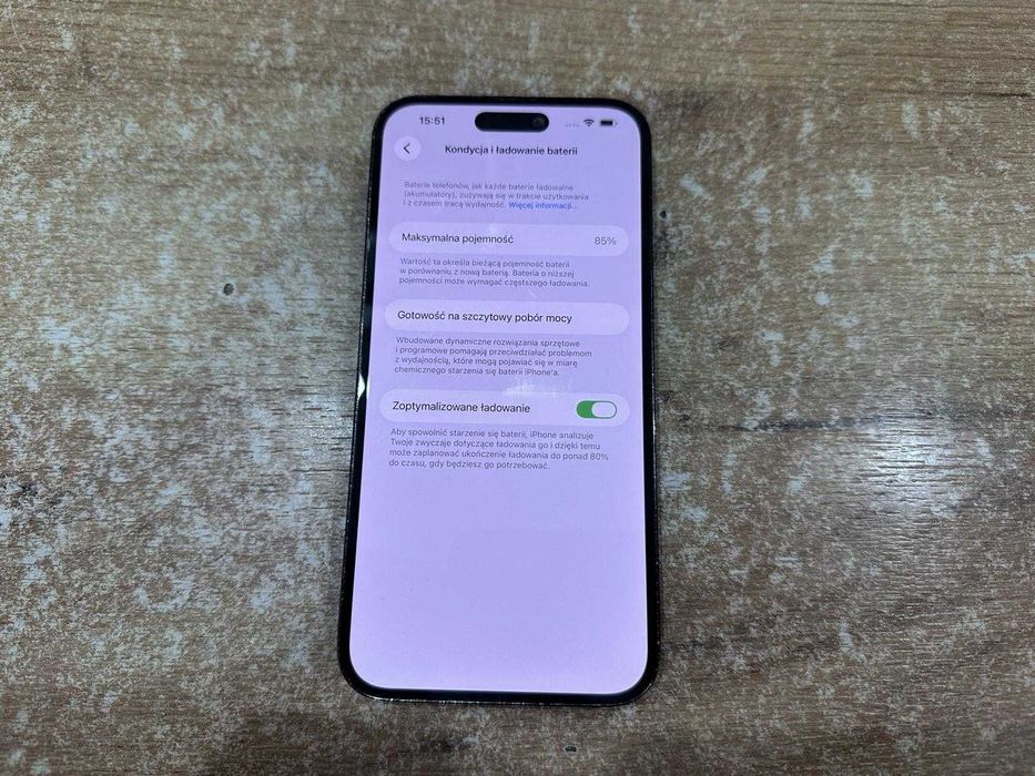 Iphone 14 Pro MAX Bateria: 85% Solo