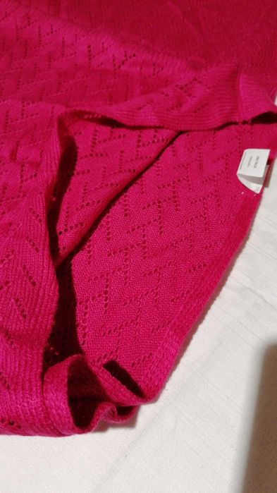 7.  Ażurowy komin damski miły