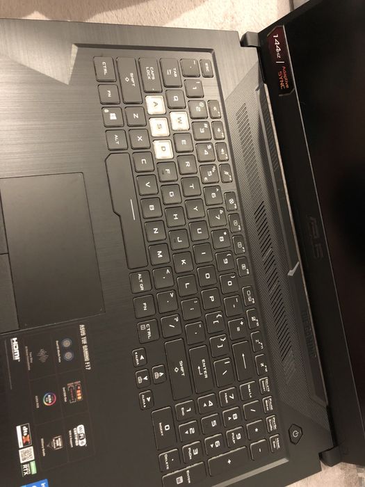 Laptop Asus TUF Gaming F17 - RTX 3050, 512GB, 16GB Ram