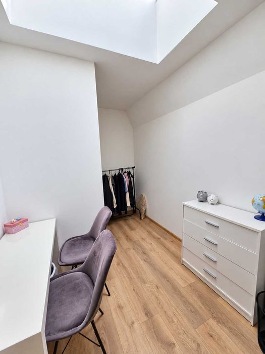 Nowoczesna szeregówka 61 m² + poddasze | 4 pokoje | ogród | 2 miejsca