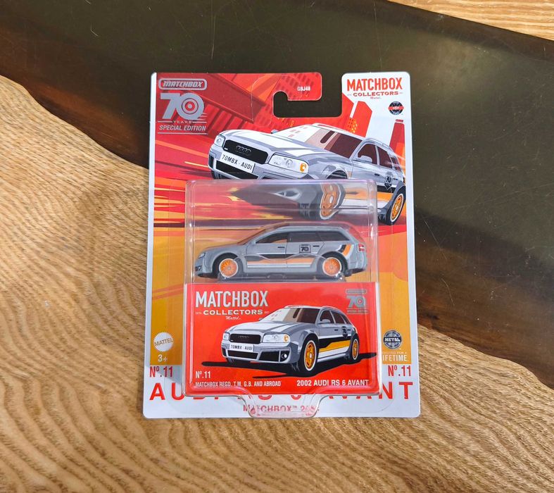 Matchbox - Audi RS 6 Avant 2002 - Collectors 70 Years Special Edition