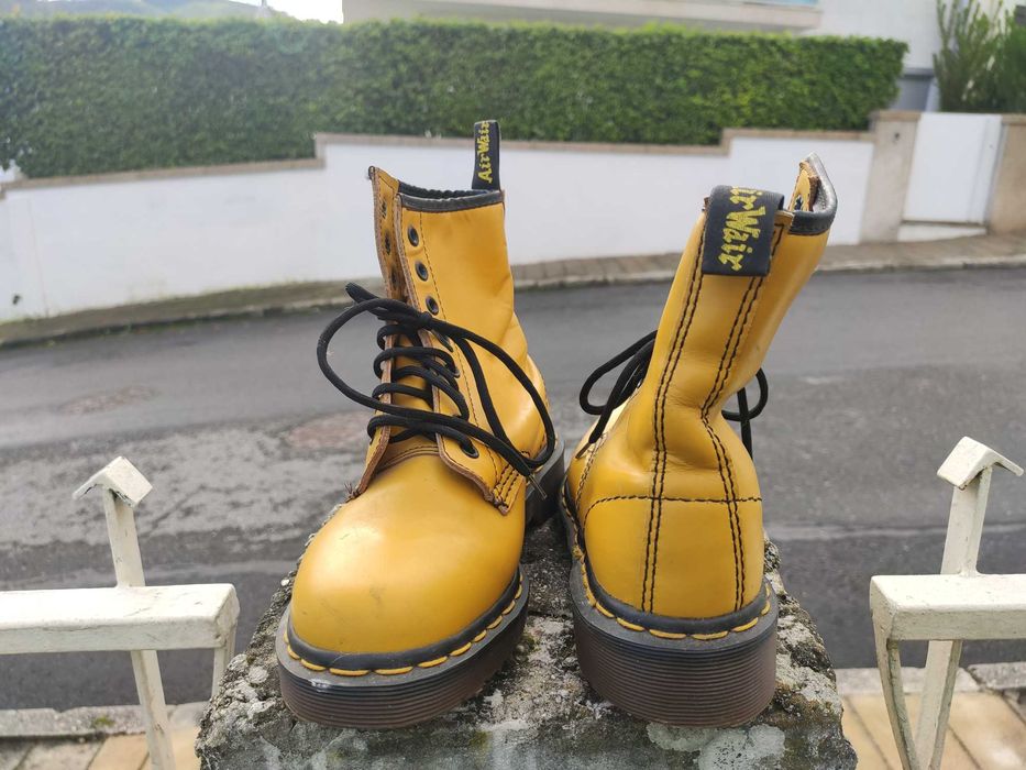 Botas Air Wair Amarelas