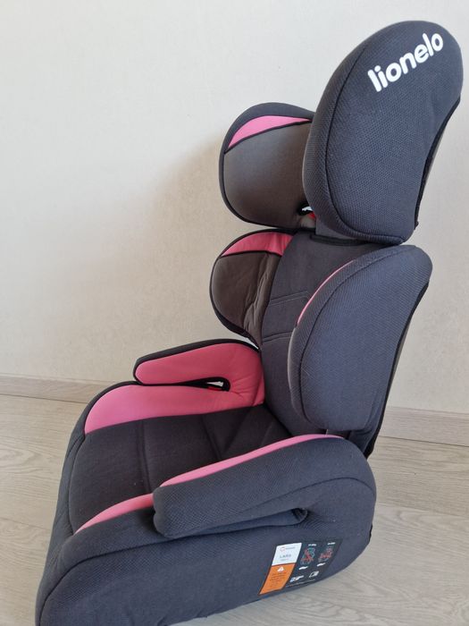 Дитяче автокрісло Lionelo LARS CANDY PINK