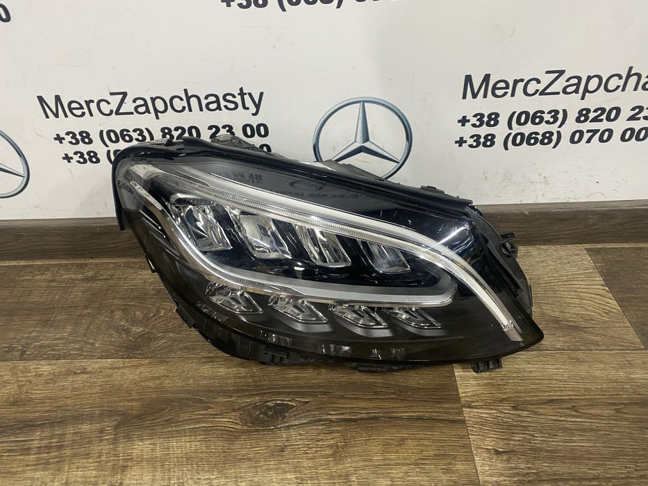 Mercedes w205 led high performance рестайлінг  фара права