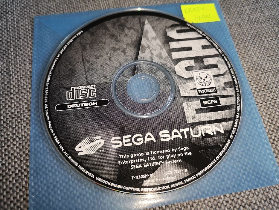 Crazy Ivan SEGA SATURN gra GER (płyta CD) tanio Sklep Ursus
