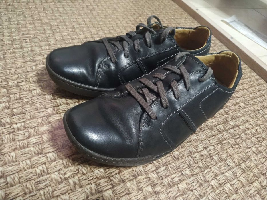 Кожаные ботинки,полуботинки,туфли Clarks Soft размер 40-41.