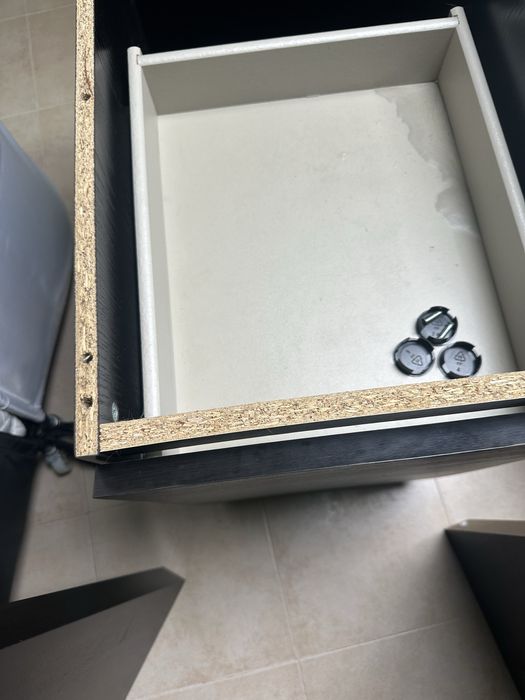 Secretaria Ikea Malm Preta