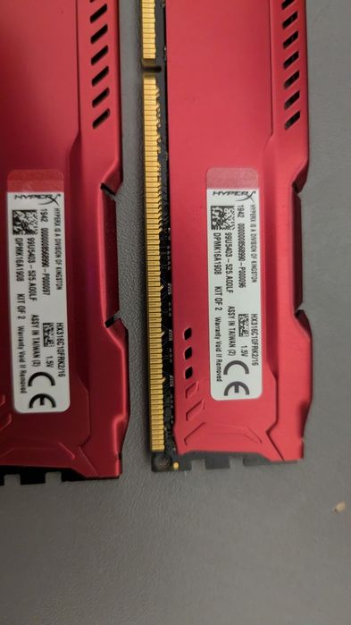 HyperX Fury RAM оперативная память DDR3 8Gb