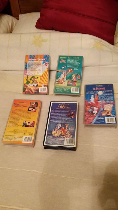 vhs lote 3 em Francês