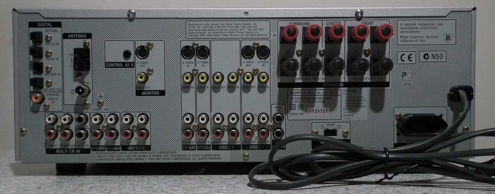 Sony 5-1 wzmacniacz kina domowego Sony