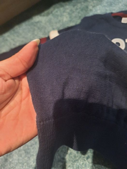 Camisola de malha em gola redonda 8 anos