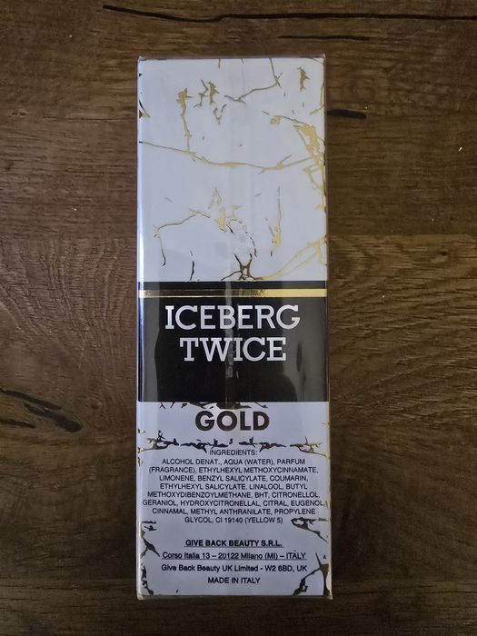 Perfumy Iceberg Twice Gold men
