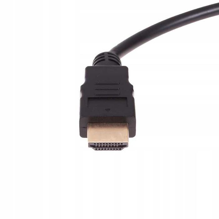 KABEL VGA - HDMI 2M GOLD FULL HD D-SUB PRZEWÓD nowy zapakowany starowa