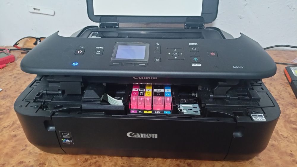 Drukarka Canon zestaw zapakowanych cardrigy