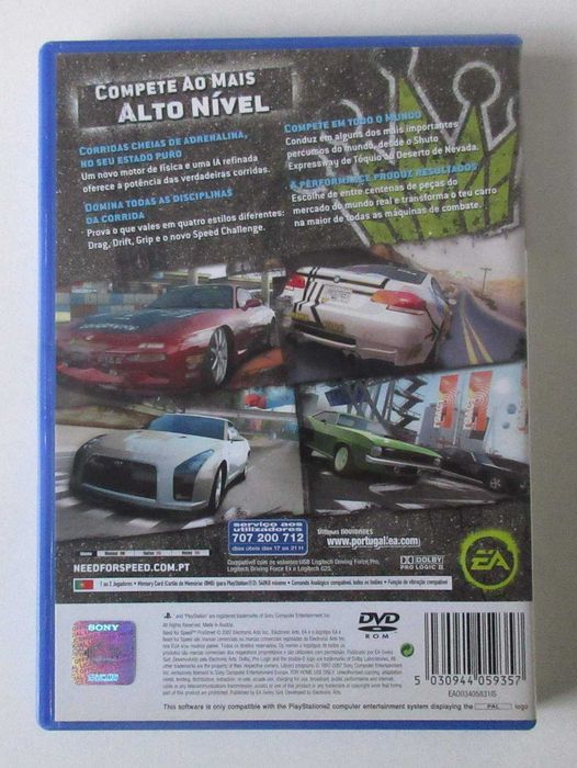 Playstation 2 - Need For Speed Prostreet (Inclui Manual)