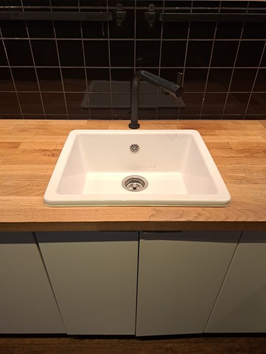 IKEA Domsjo (jak Havsen)  zlew ceramiczny 1-komorowy 53x45