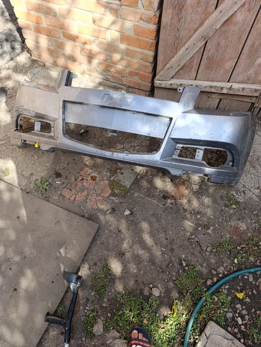 Шевроле авео 255 бампер быушный