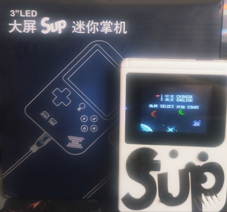 Портативная приставка Sup 400 в 1 + геймпад для двоих (Ретро)