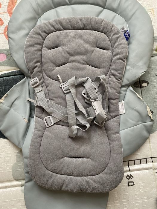 Стільчик для годування Chicco Polly Magic Relax, графітово-сірий